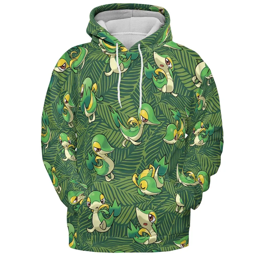 Snivy - Pullover Hoodie - 2
