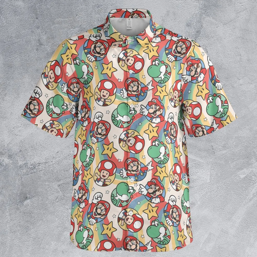 Mario seamless pattern -  - 2