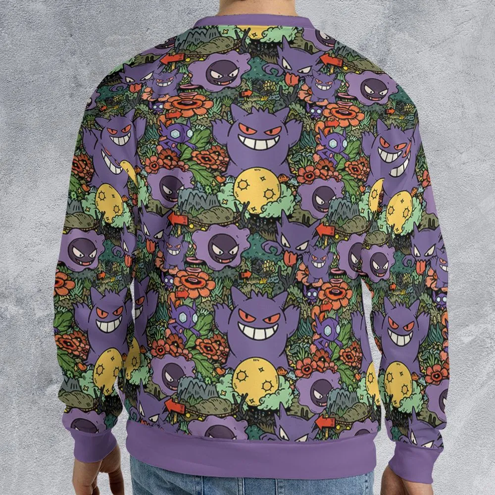 All-over Print Sweatshirt - CRQEWCTG -  - 2
