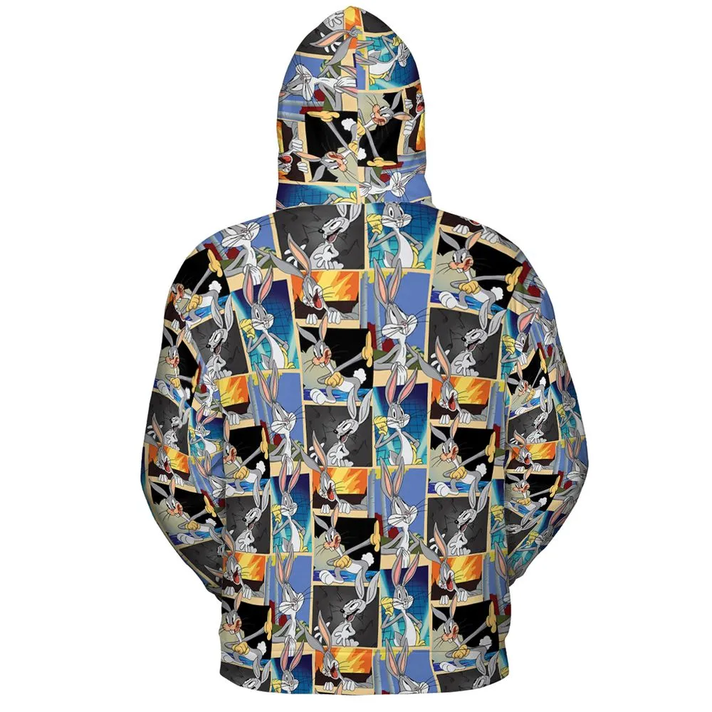 All-over Print Hoodie - X3655F4S -  - 4