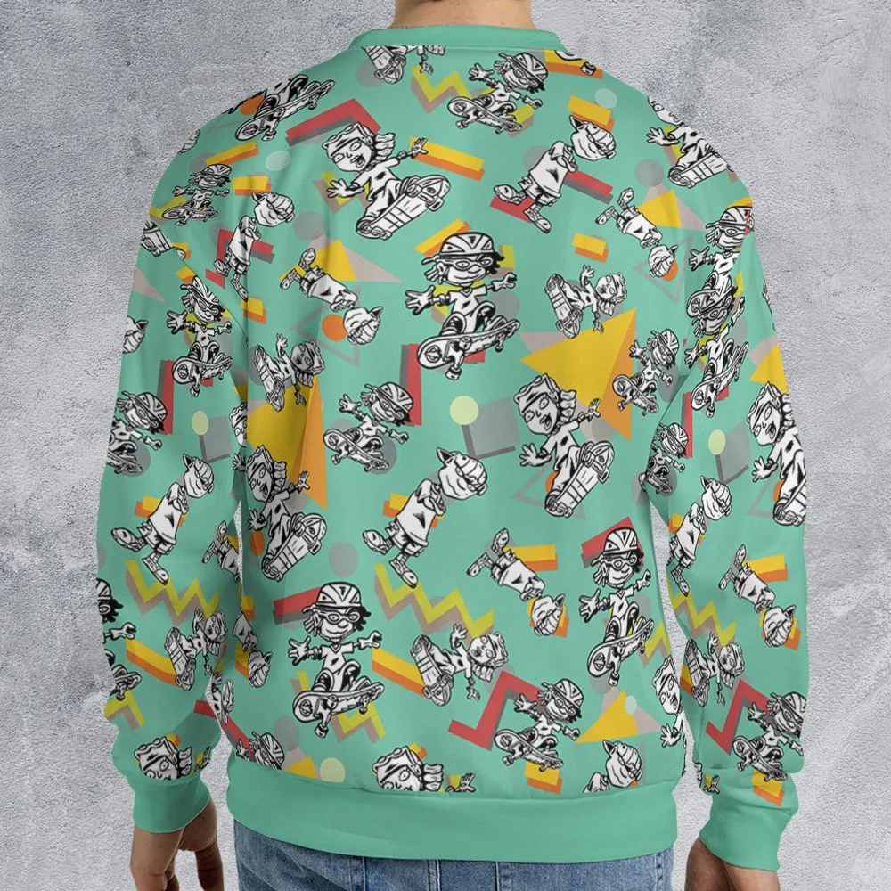 All-over Print Sweatshirt - W5UB3E8N -  - 2