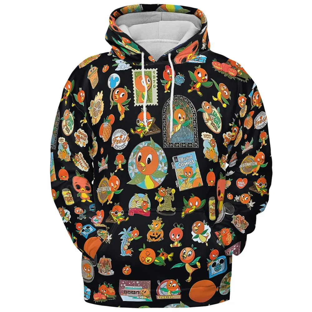 All-over Print Hoodie - 7TZS8WFG - Pullover Hoodie - 2