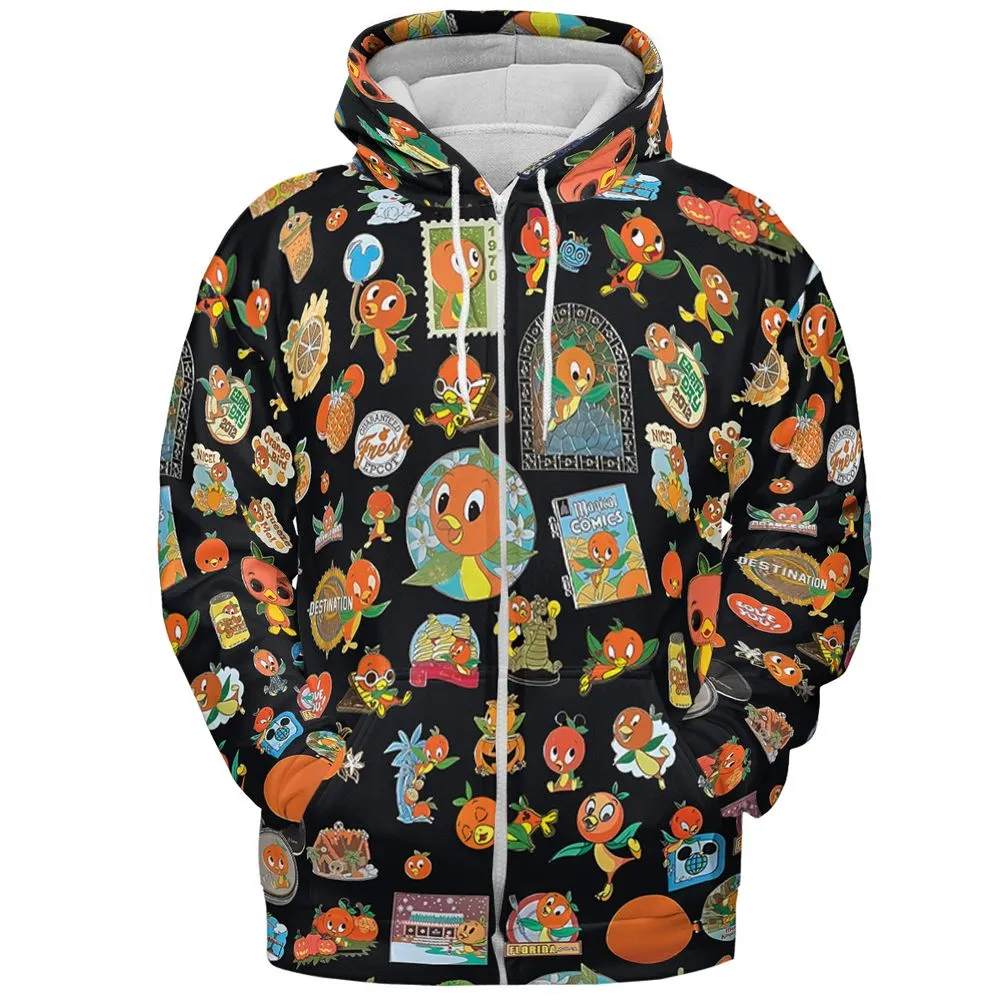 All-over Print Hoodie - 7TZS8WFG - Zip Hoodie - 3