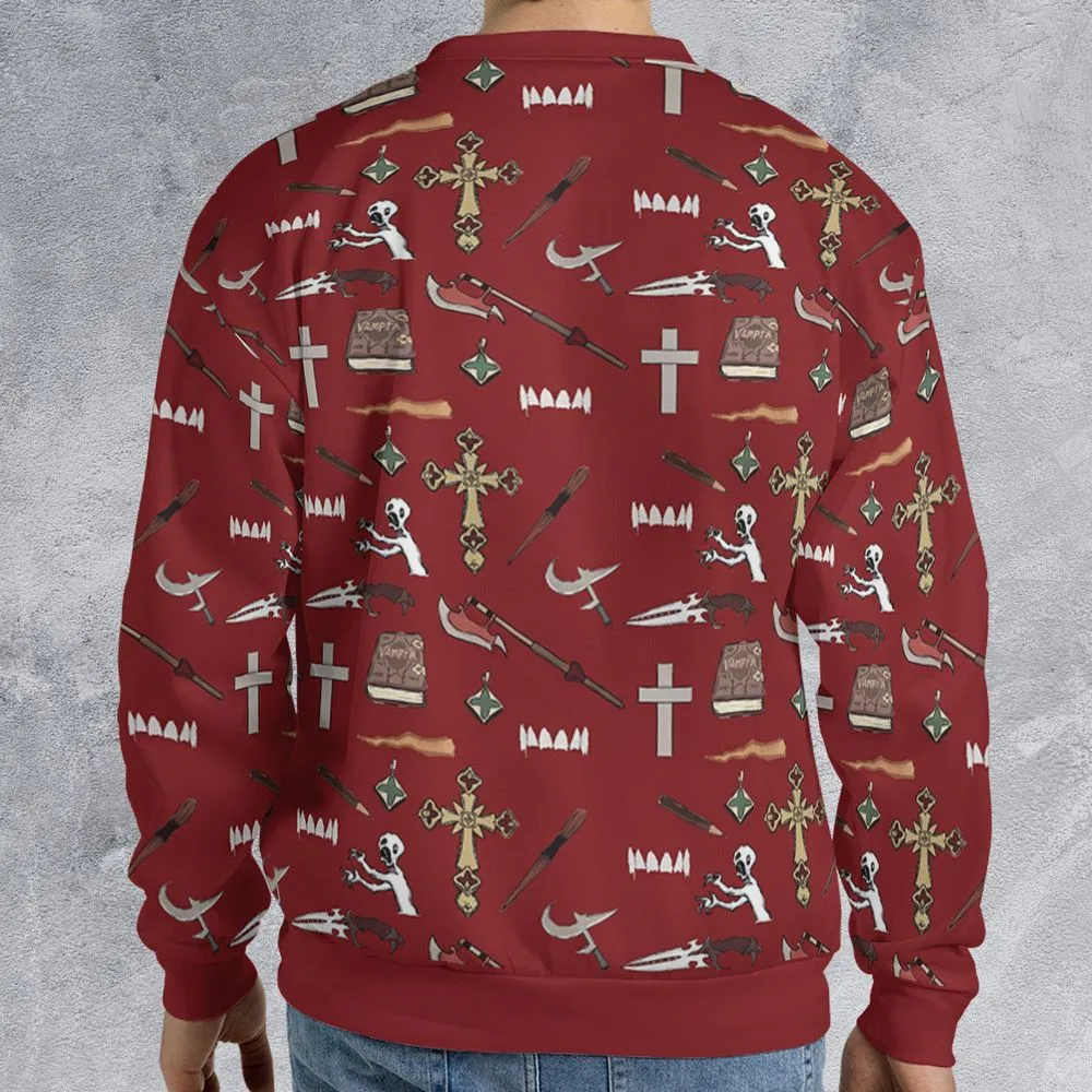 All-over Print Sweatshirt - ZE6ASJ6Q -  - 2