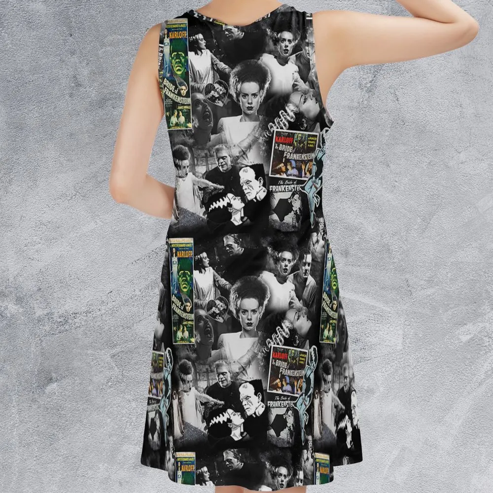 Sleeveless Dress - WDRU4PLN -  - 2