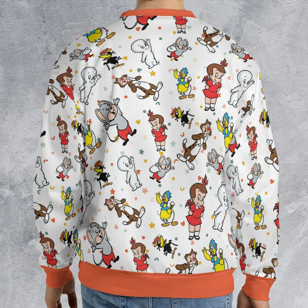 All-over Print Sweatshirt - YL14KUSV -  - 2