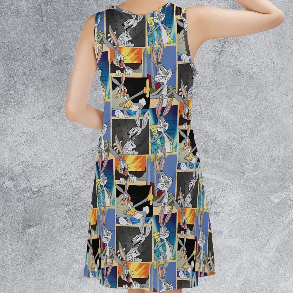 Sleeveless Dress - HZ87JTPQ -  - 2