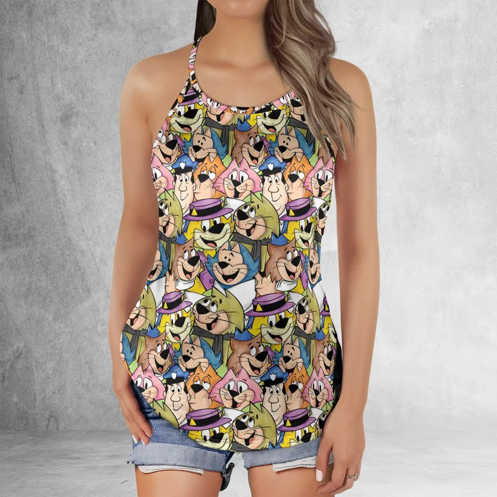 Criss Cross Tank Top - M394MFWD -  - 2
