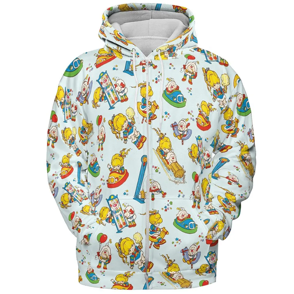 All-over Print Hoodie - A4QUZFY4 - Zip Hoodie - 3