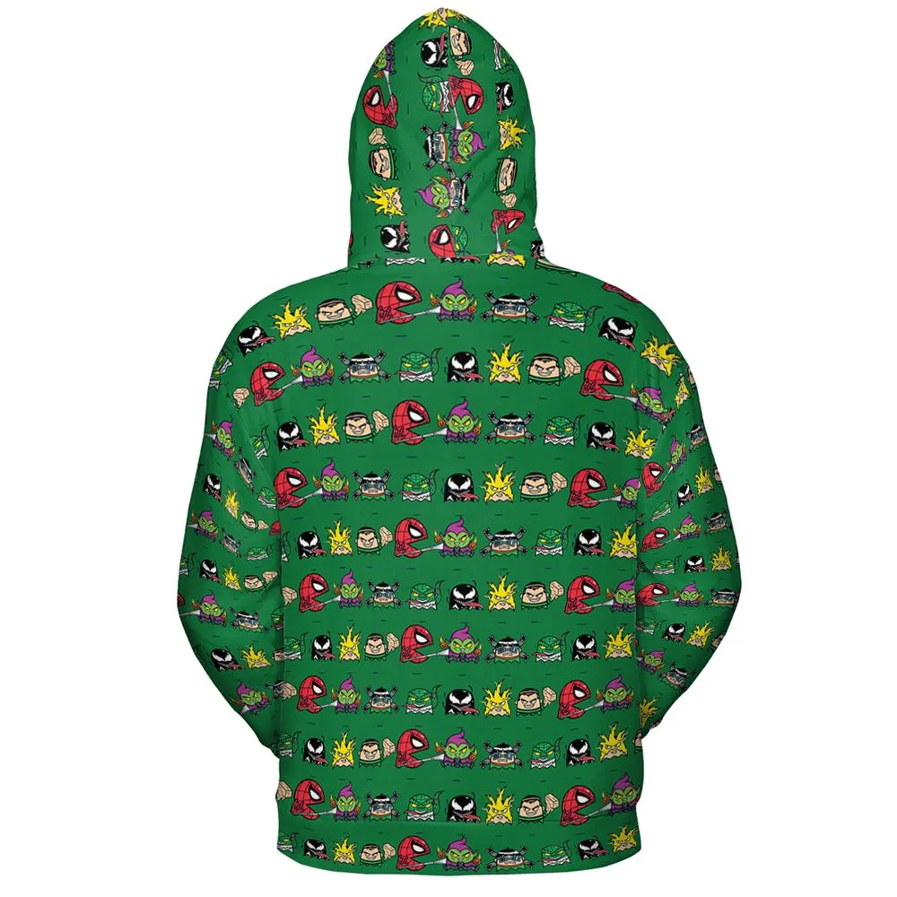 All-over Print Hoodie - L3REX4BT -  - 4