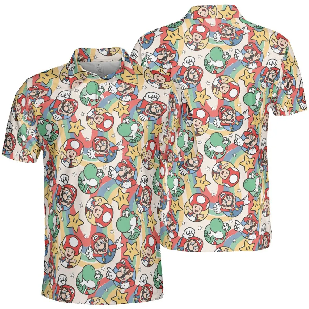 Mario seamless pattern -  - 2