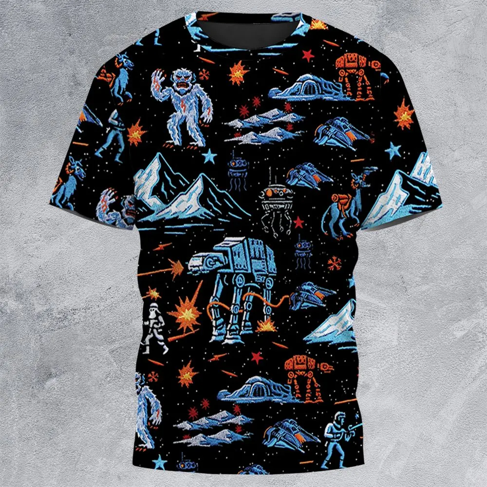 All-Over Print Unisex T-Shirt - E91G9NH4 -  - 3