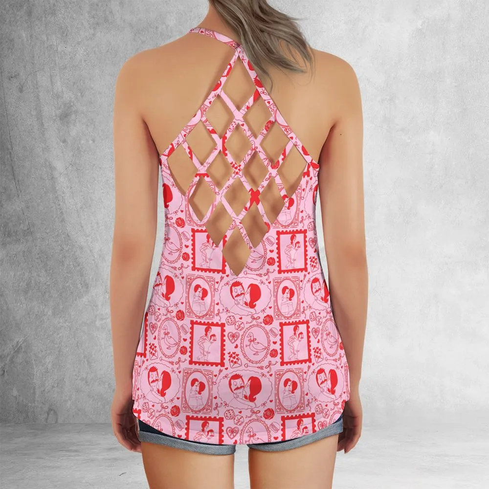 Criss Cross Tank Top - 7R155P6Y -  - 3