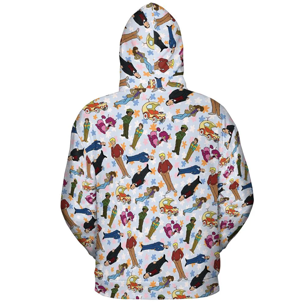 All-over Print Hoodie - QKXXJ73H -  - 4