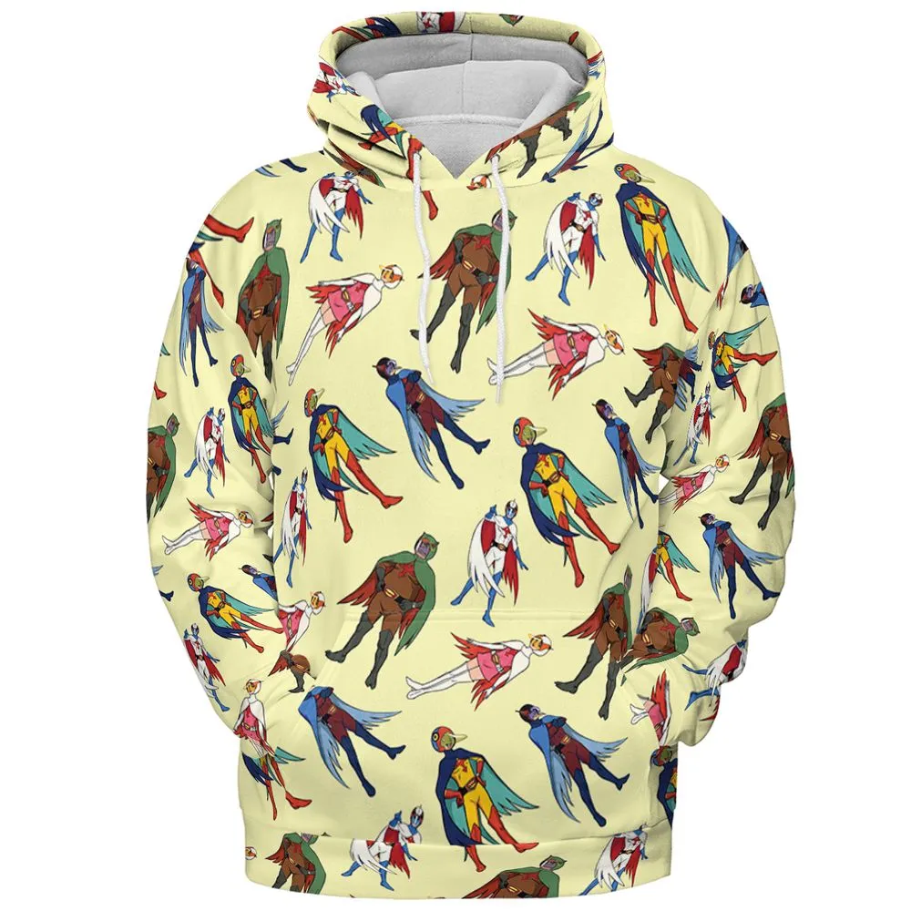 Battle of the Planets Group - Pullover Hoodie - 2