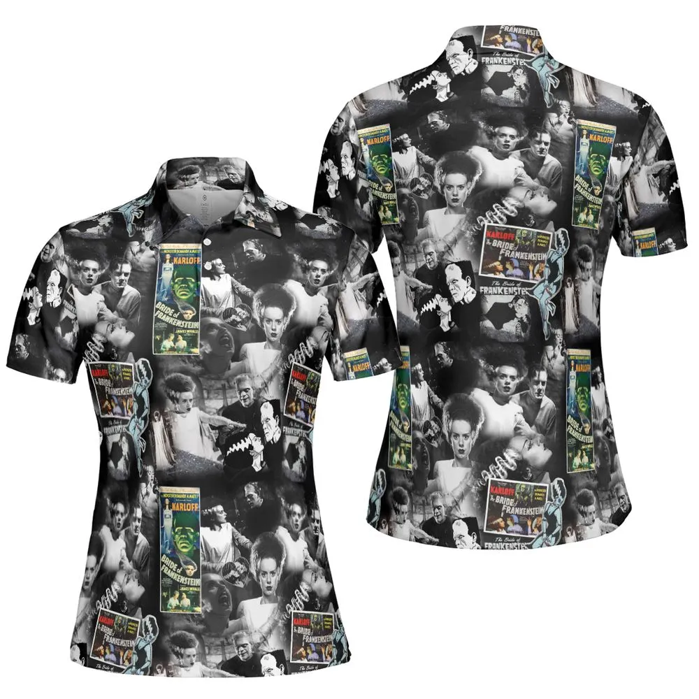 AOP Men/Women Polo Shirt - YWUL9HNF -  - 5