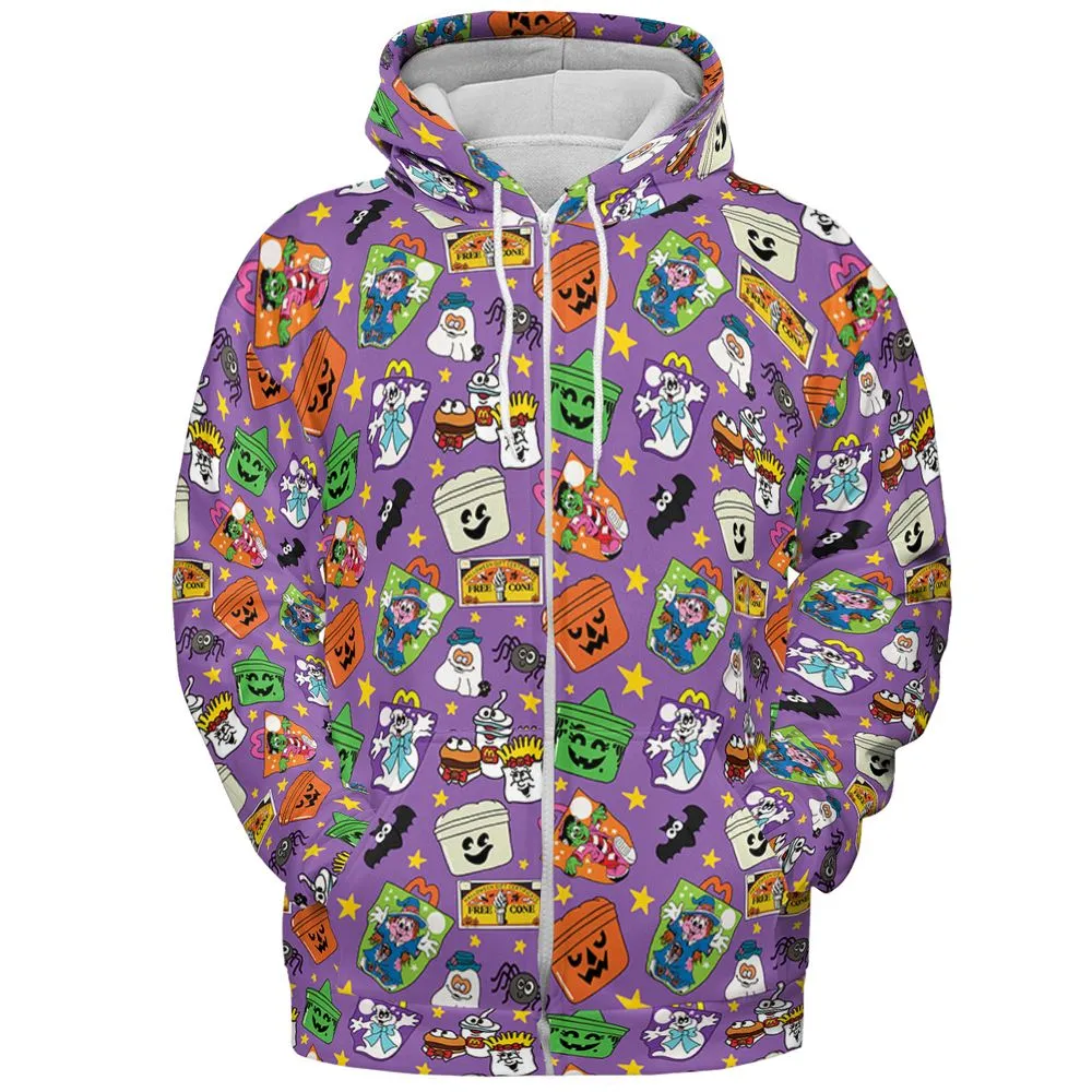 Nostalgic Halloween - Zip Hoodie - 3