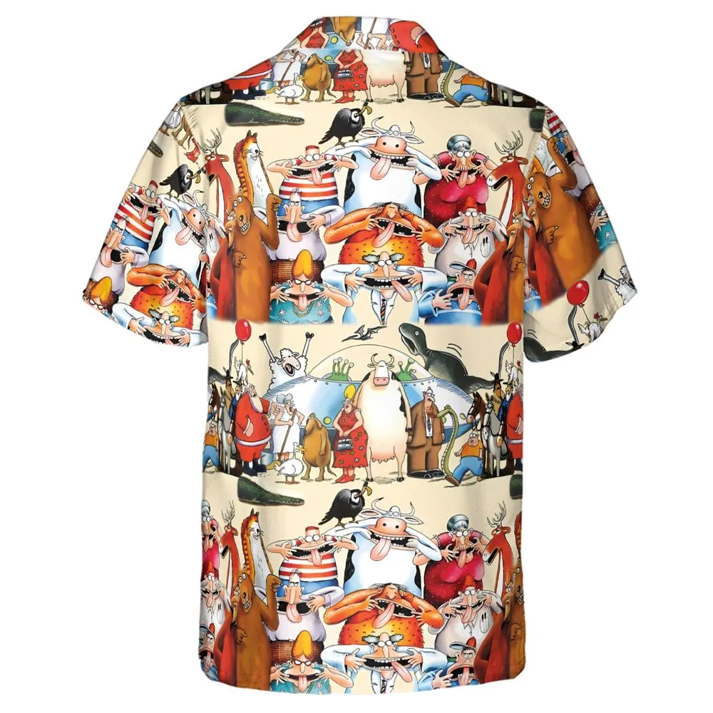 Hawaiian Shirt - LU1633KD -  - 3