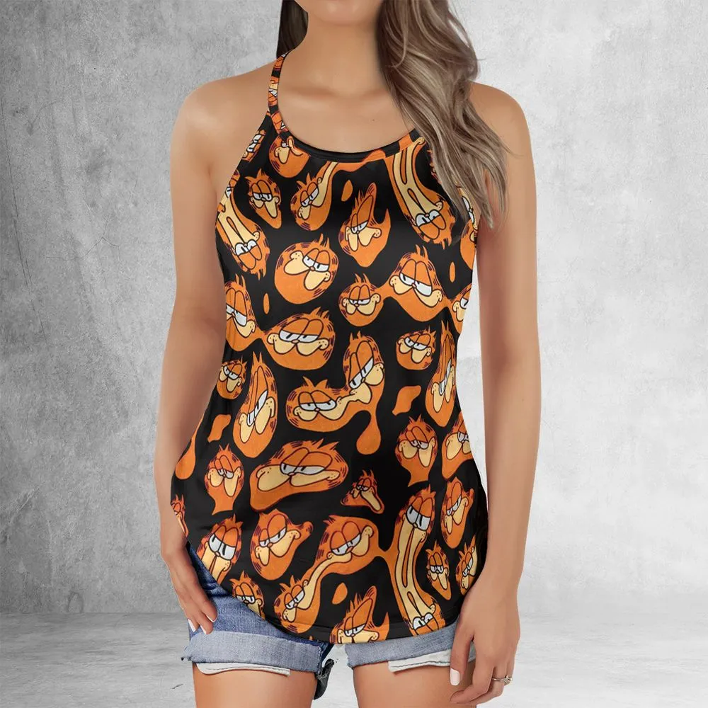 Criss Cross Tank Top - TDKUZQSG -  - 2