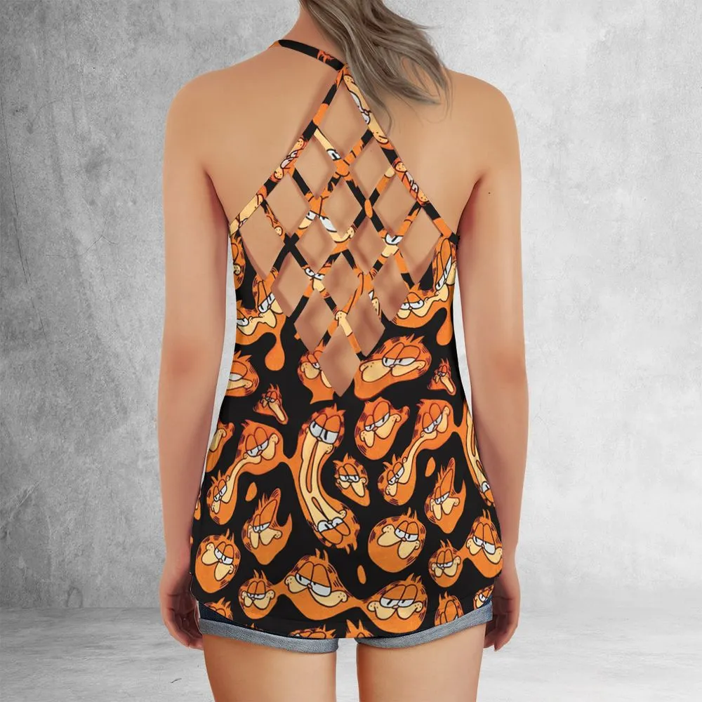 Criss Cross Tank Top - TDKUZQSG -  - 3