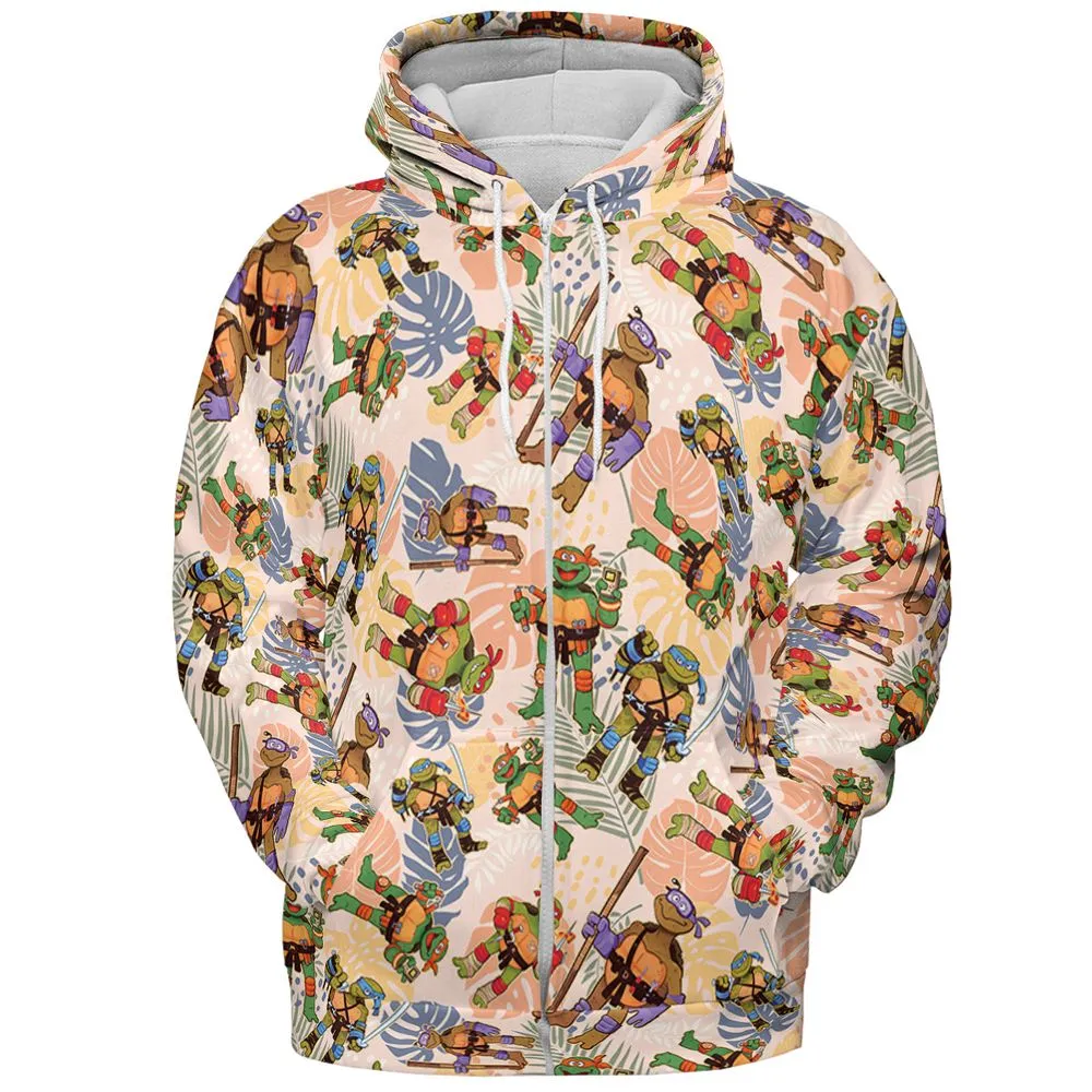 All-over Print Hoodie - 8HQEJZN7 - Zip Hoodie - 3