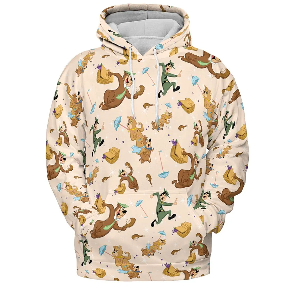 All-over Print Hoodie - T3JJN3CP - Pullover Hoodie - 2