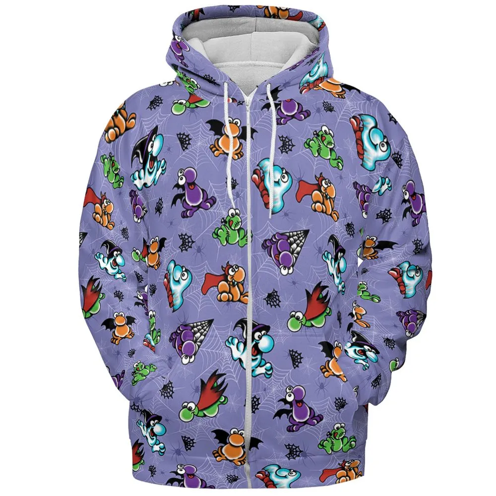 All-over Print Hoodie - NH3ML2PC - Zip Hoodie - 3