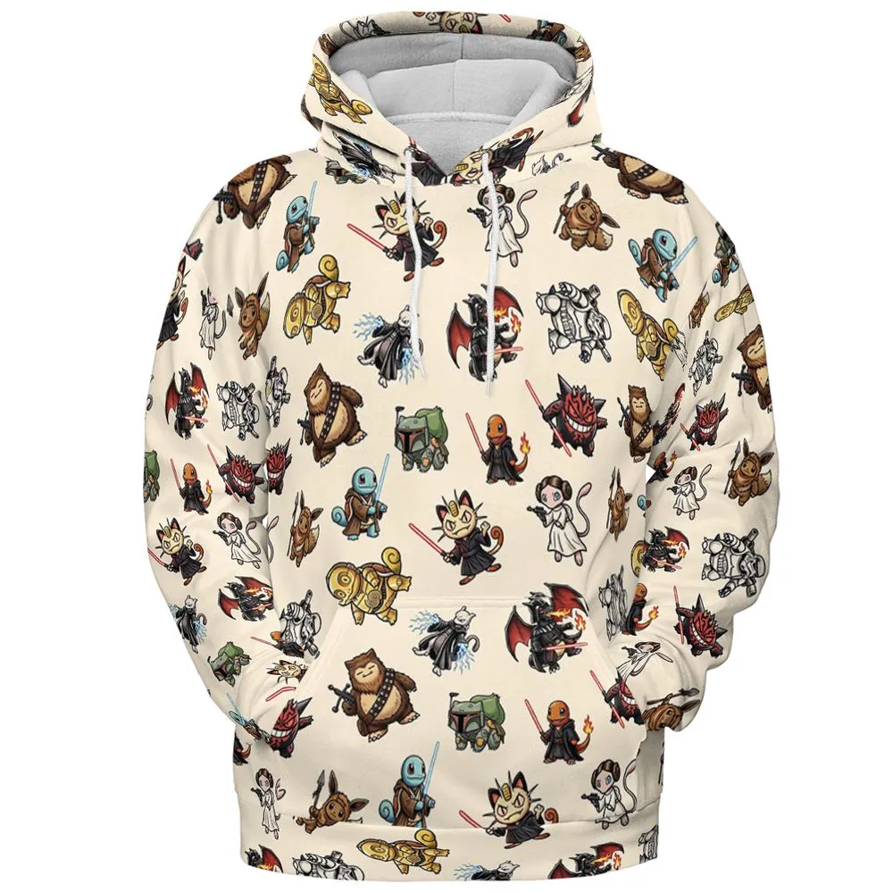 All-over Print Hoodie - CEU6HSG9 - Pullover Hoodie - 2