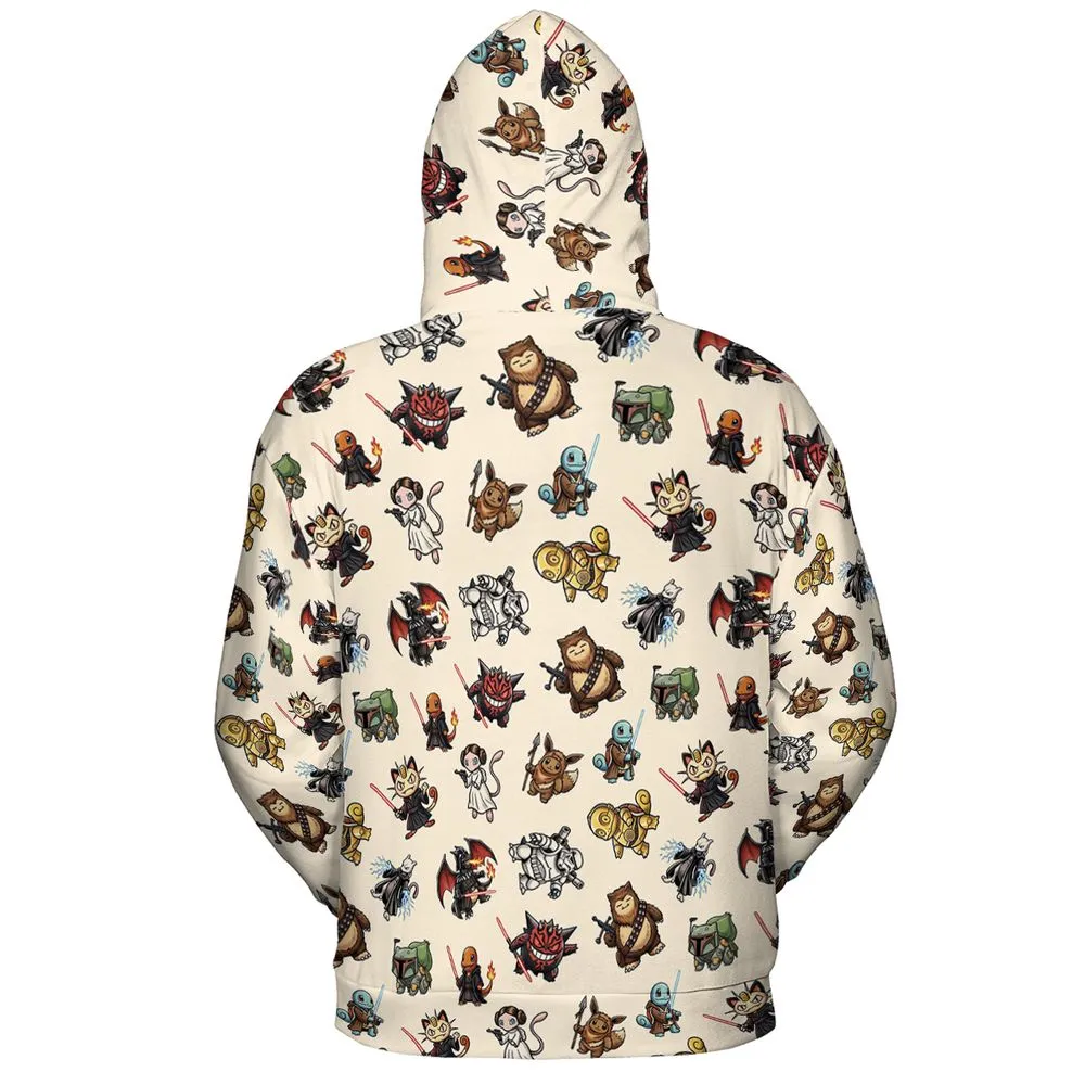 All-over Print Hoodie - CEU6HSG9 -  - 4