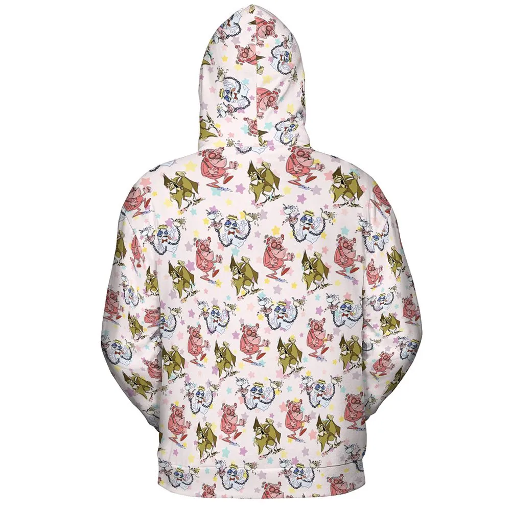 All-over Print Hoodie - BSX1KY2W -  - 4