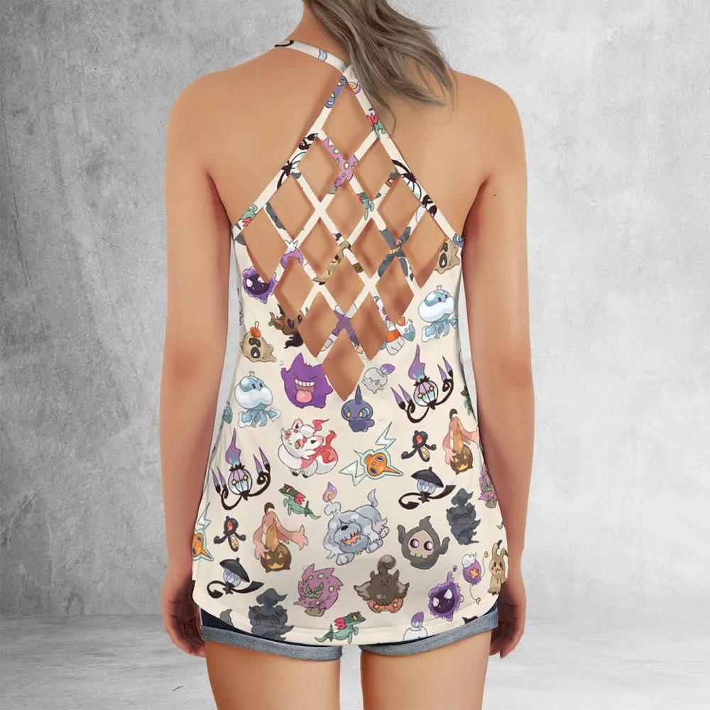 Criss Cross Tank Top - GXPXCC7Z -  - 3