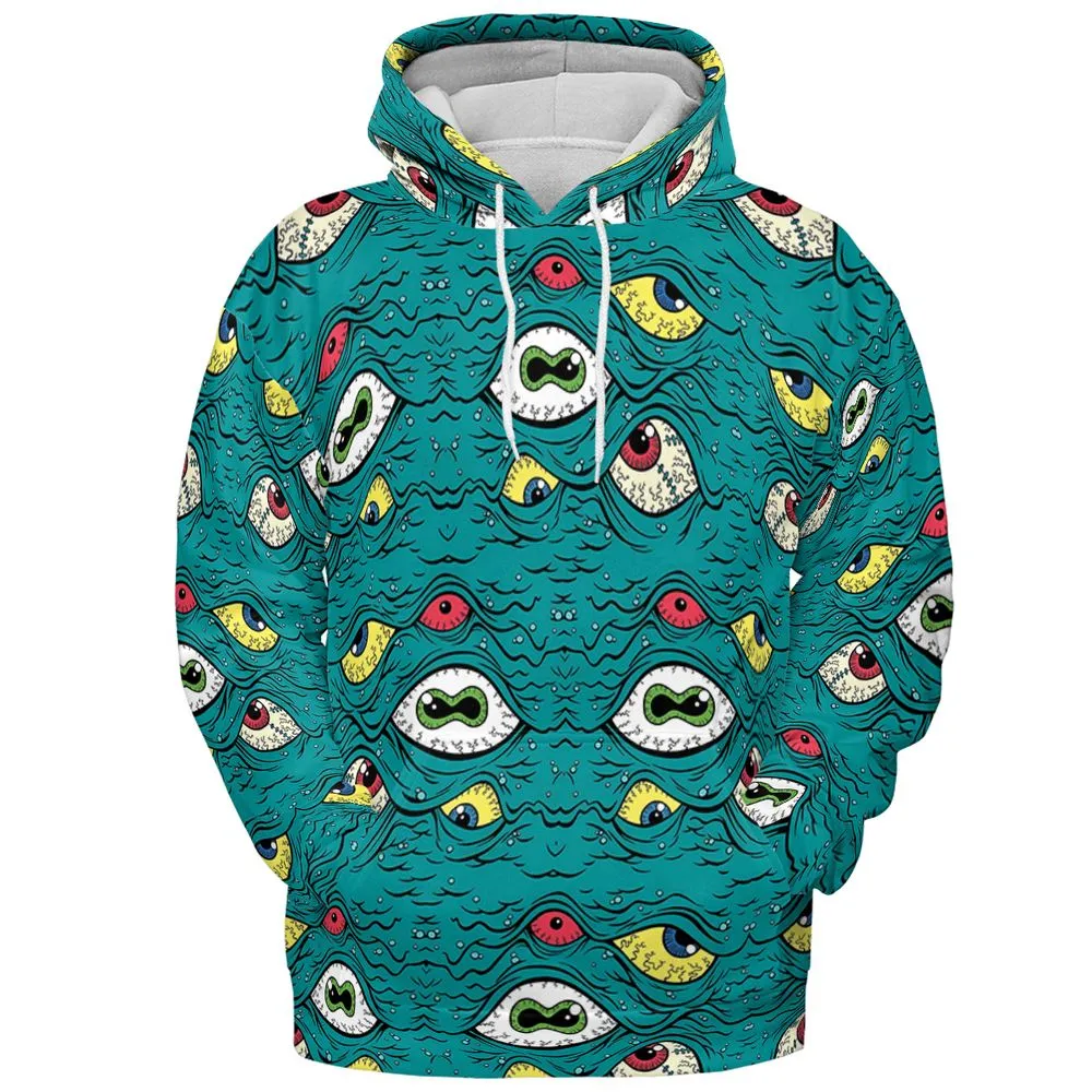 Monster Eyes - Pullover Hoodie - 2