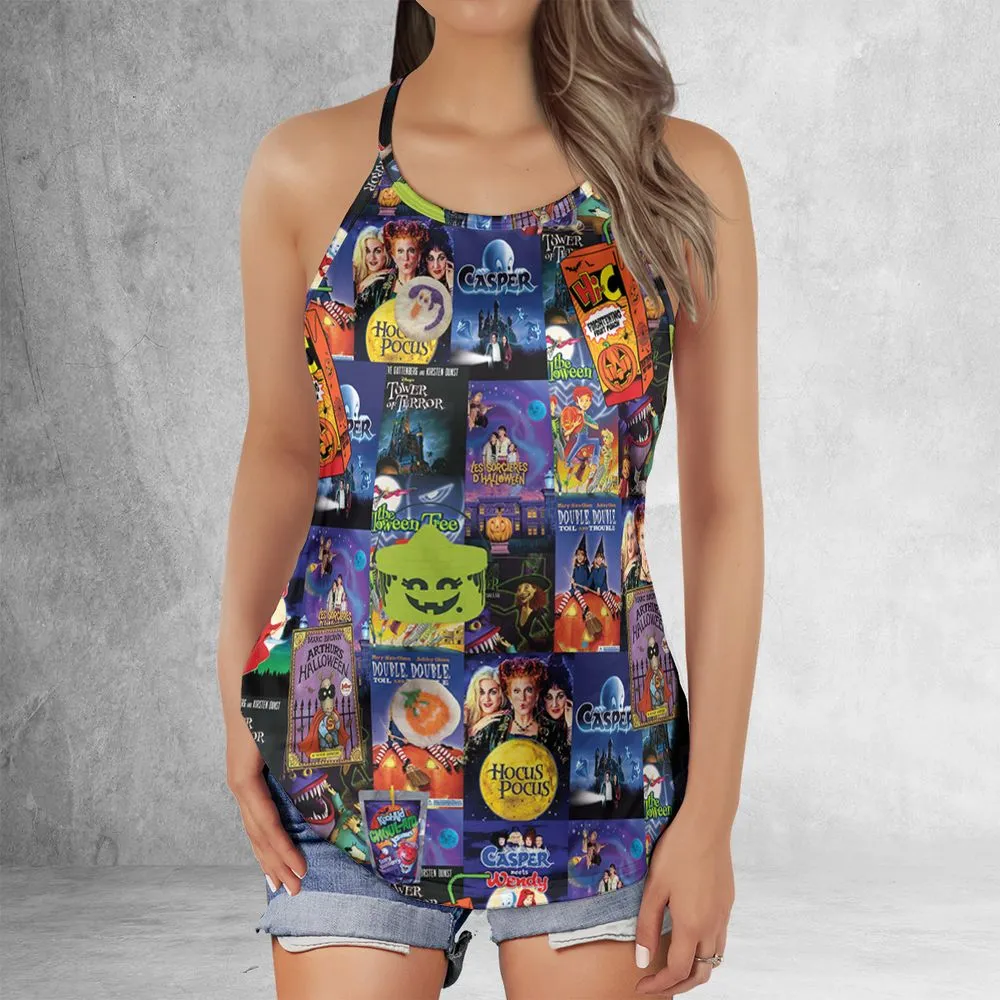 Criss Cross Tank Top - SYDW98PY -  - 2