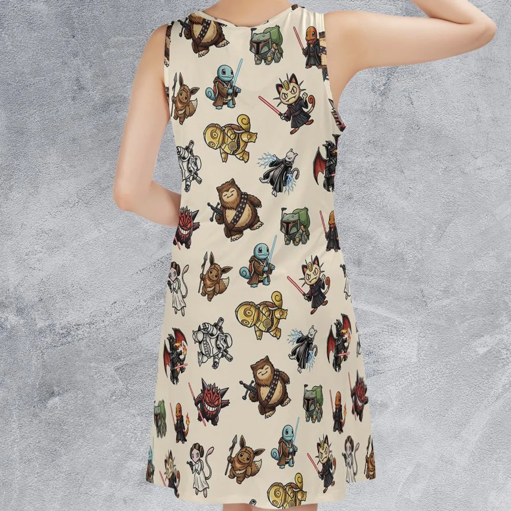 Sleeveless Dress - DBDAUK6A -  - 2