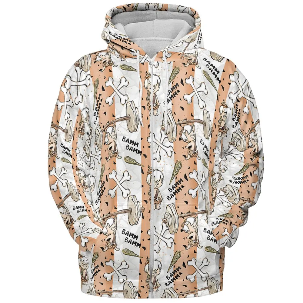 All-over Print Hoodie - F2HPVGKA - Zip Hoodie - 3