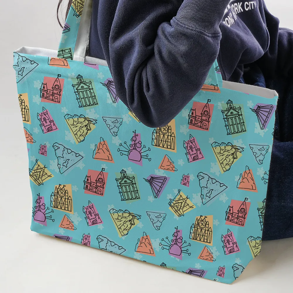 All The Castles Large Tote Bag - 2