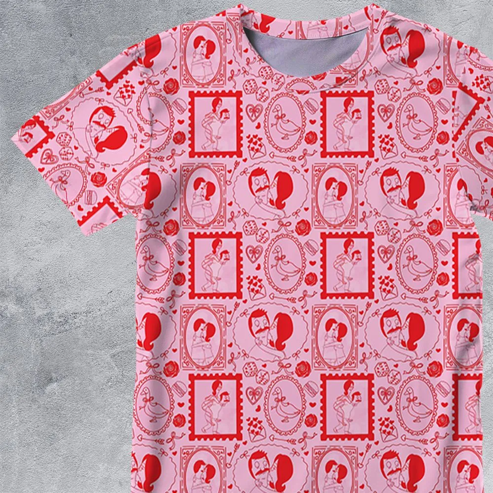 All-Over Print Unisex T-Shirt - TTNRA23C -  - 2