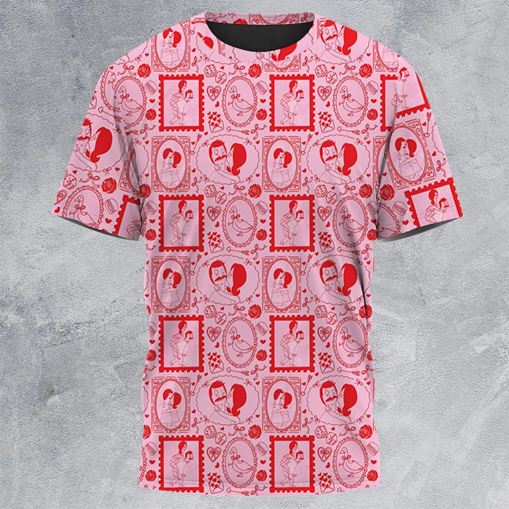 All-Over Print Unisex T-Shirt - TTNRA23C -  - 3