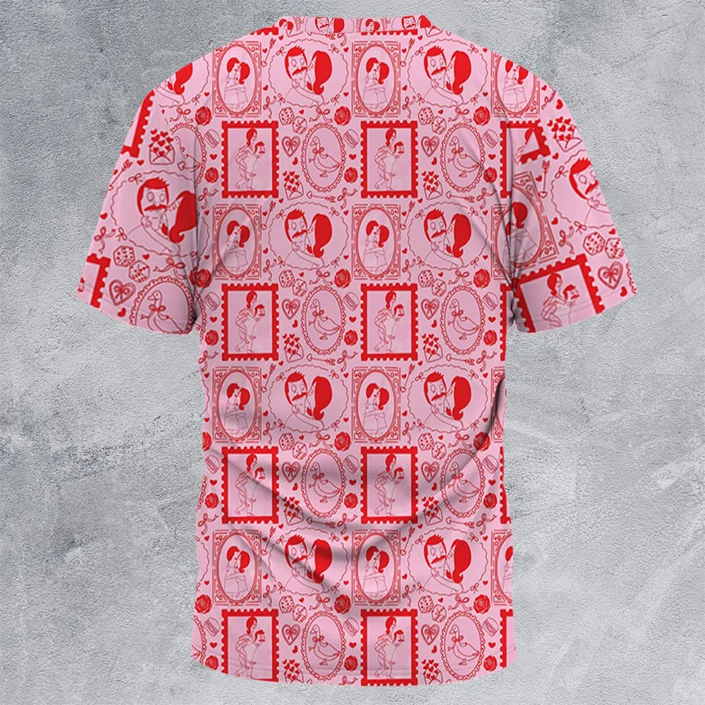 All-Over Print Unisex T-Shirt - TTNRA23C -  - 4