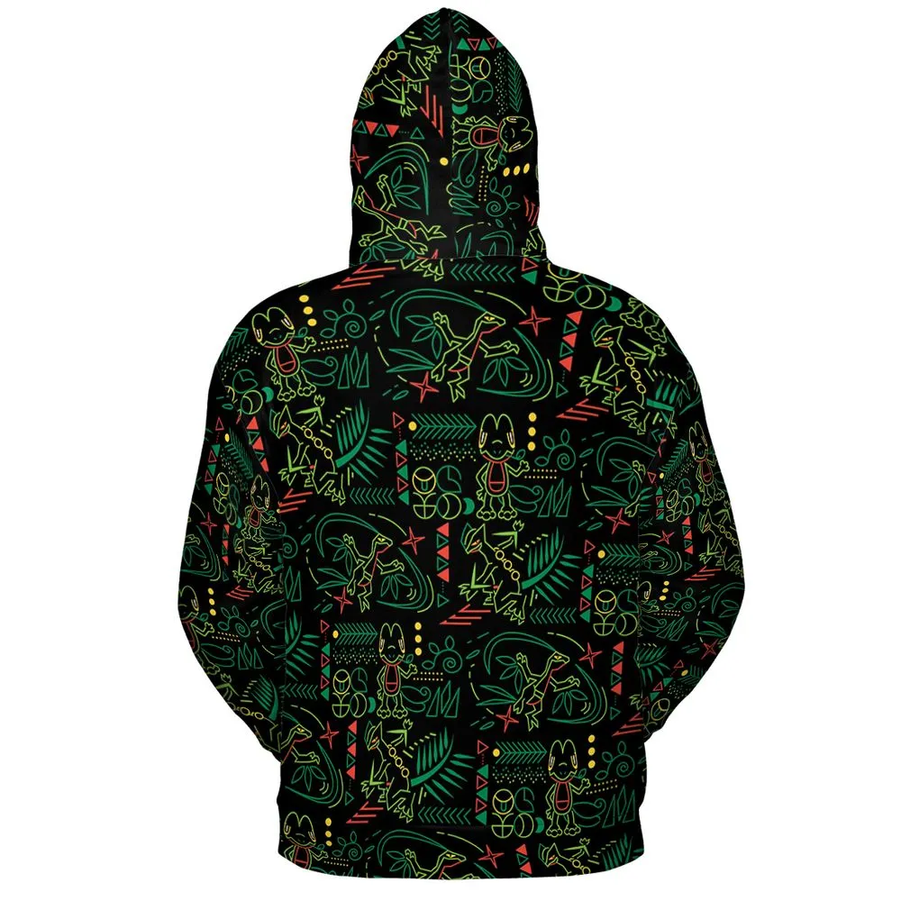All-over Print Hoodie - DDTRB4K6 -  - 4