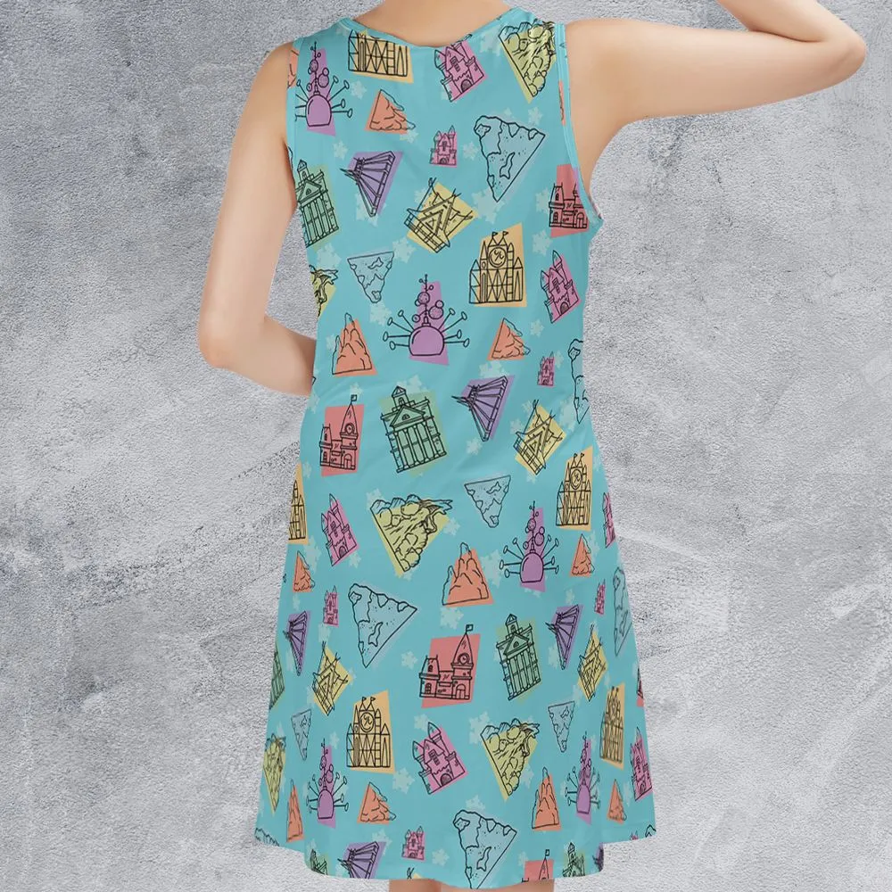 Sleeveless Dress - A55YJTUZ -  - 2
