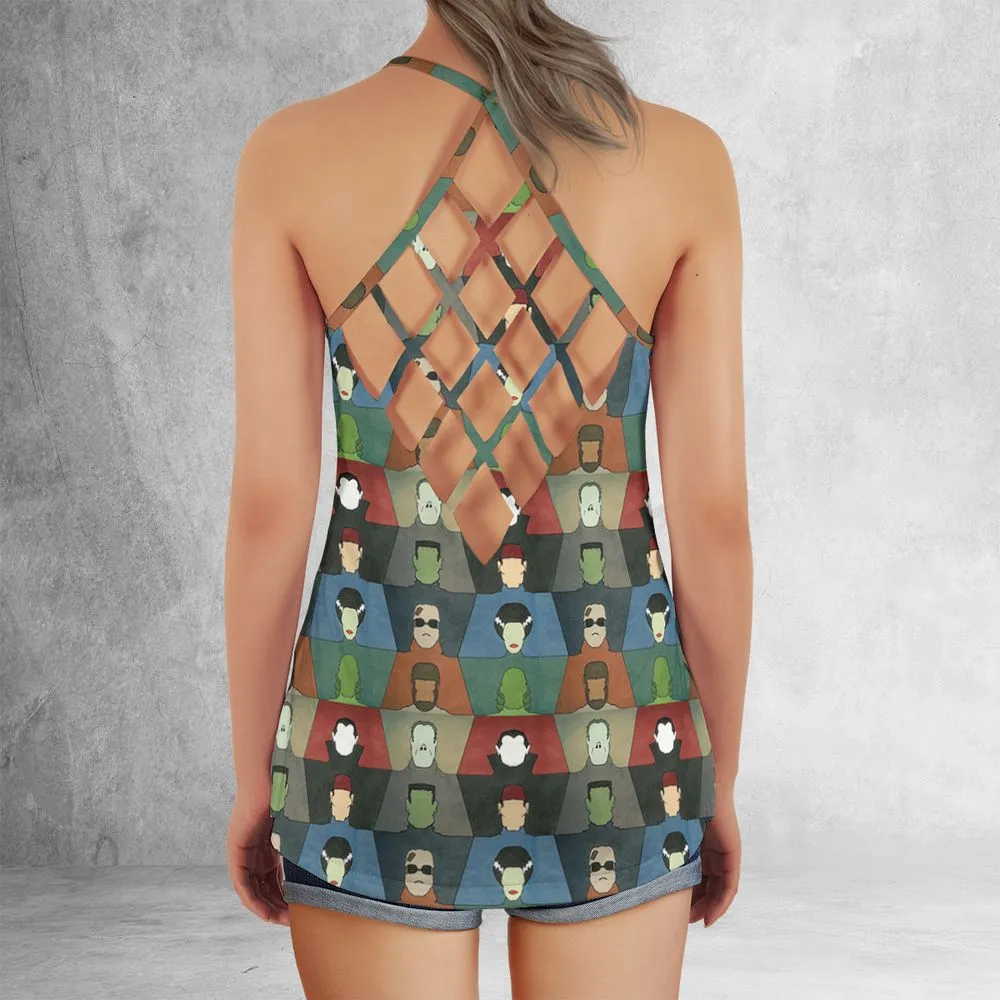 Criss Cross Tank Top - 8L8W1MY6 -  - 3