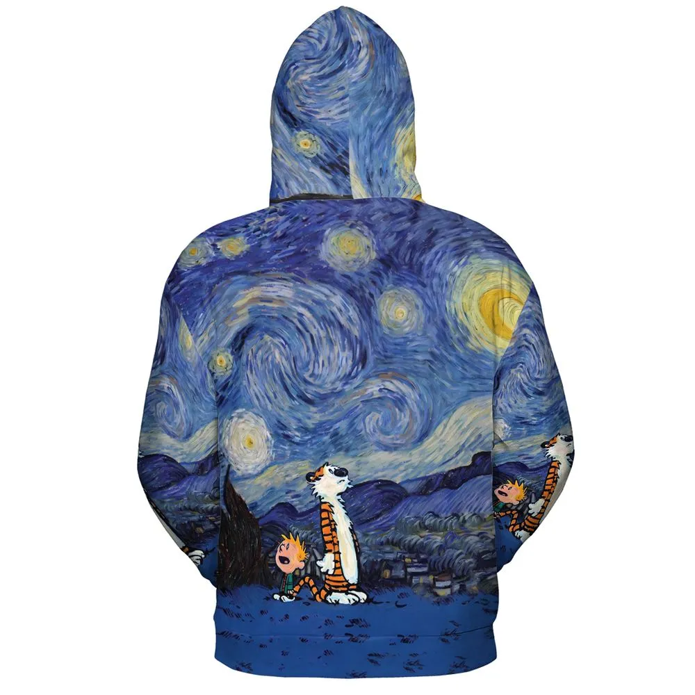 Calvin and Hobbes and Van Gogh -  - 4