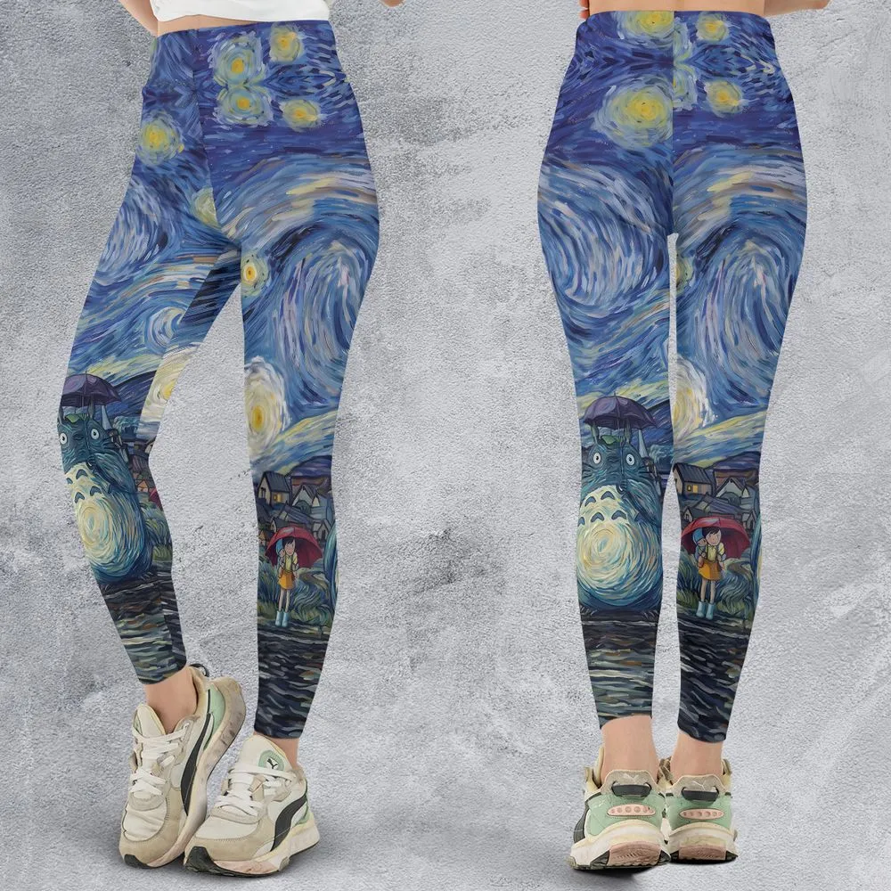 Starry Night with Totoro -  - 3