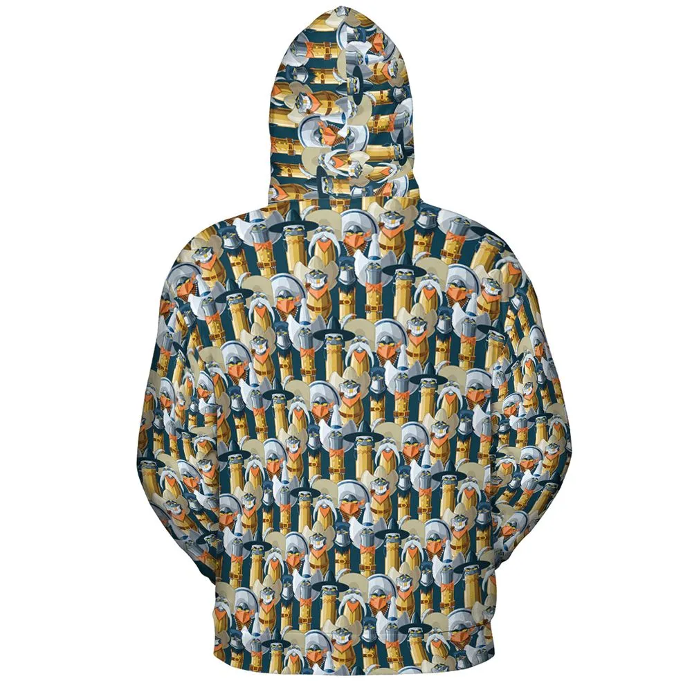 All-over Print Hoodie - T45WP1Y5 -  - 4