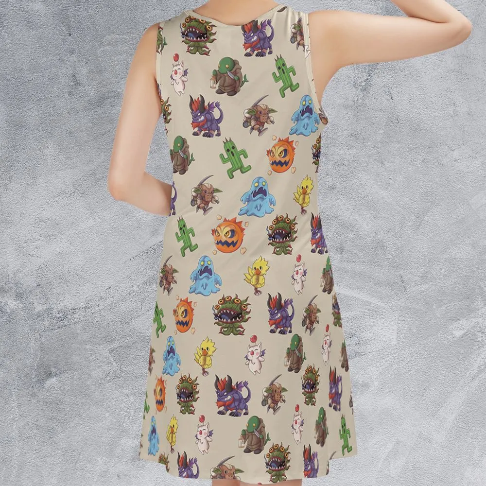 Sleeveless Dress - WH1ER72E -  - 2
