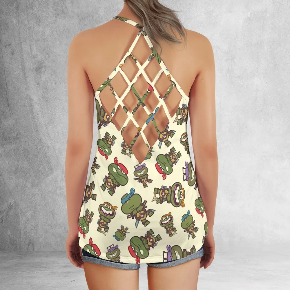 Criss Cross Tank Top - 2ZXB89B4 -  - 3