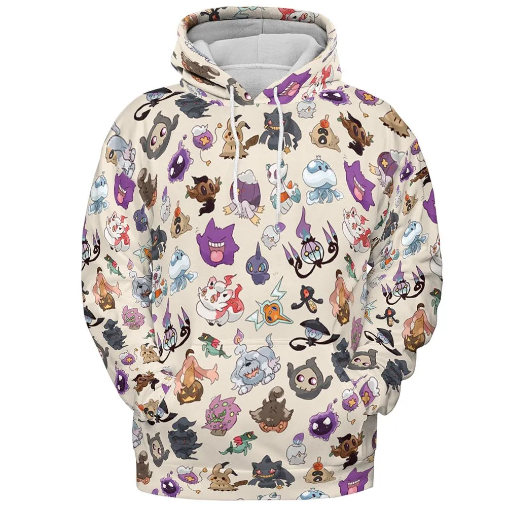 All-over Print Hoodie - MXKPYTNT - Pullover Hoodie - 2