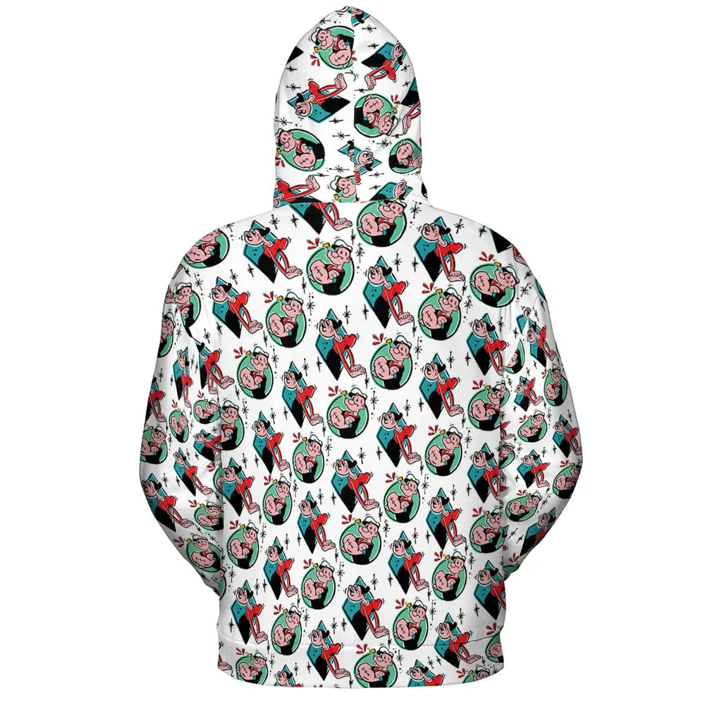 All-over Print Hoodie - BHRU9ZTZ -  - 4