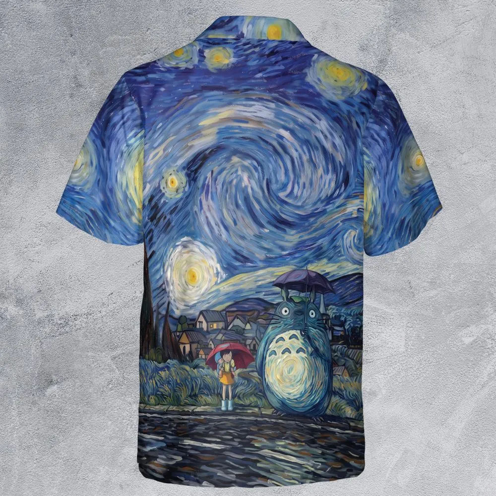 Starry Night with Totoro -  - 3